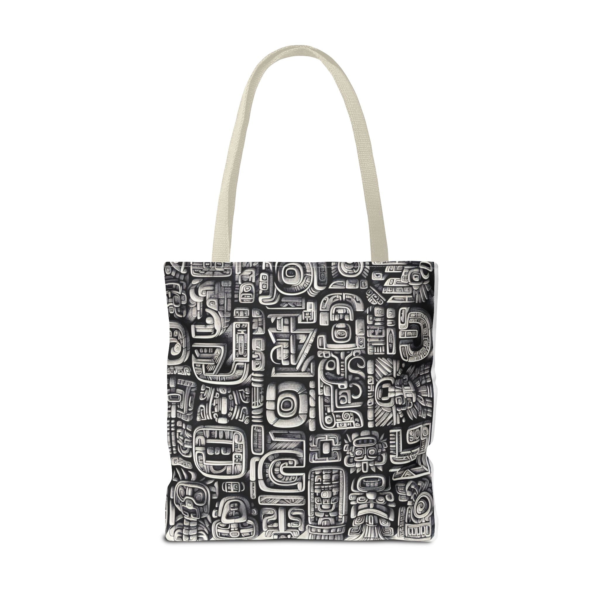 Mayan Script Tote Bag