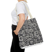 Mayan Script Tote Bag