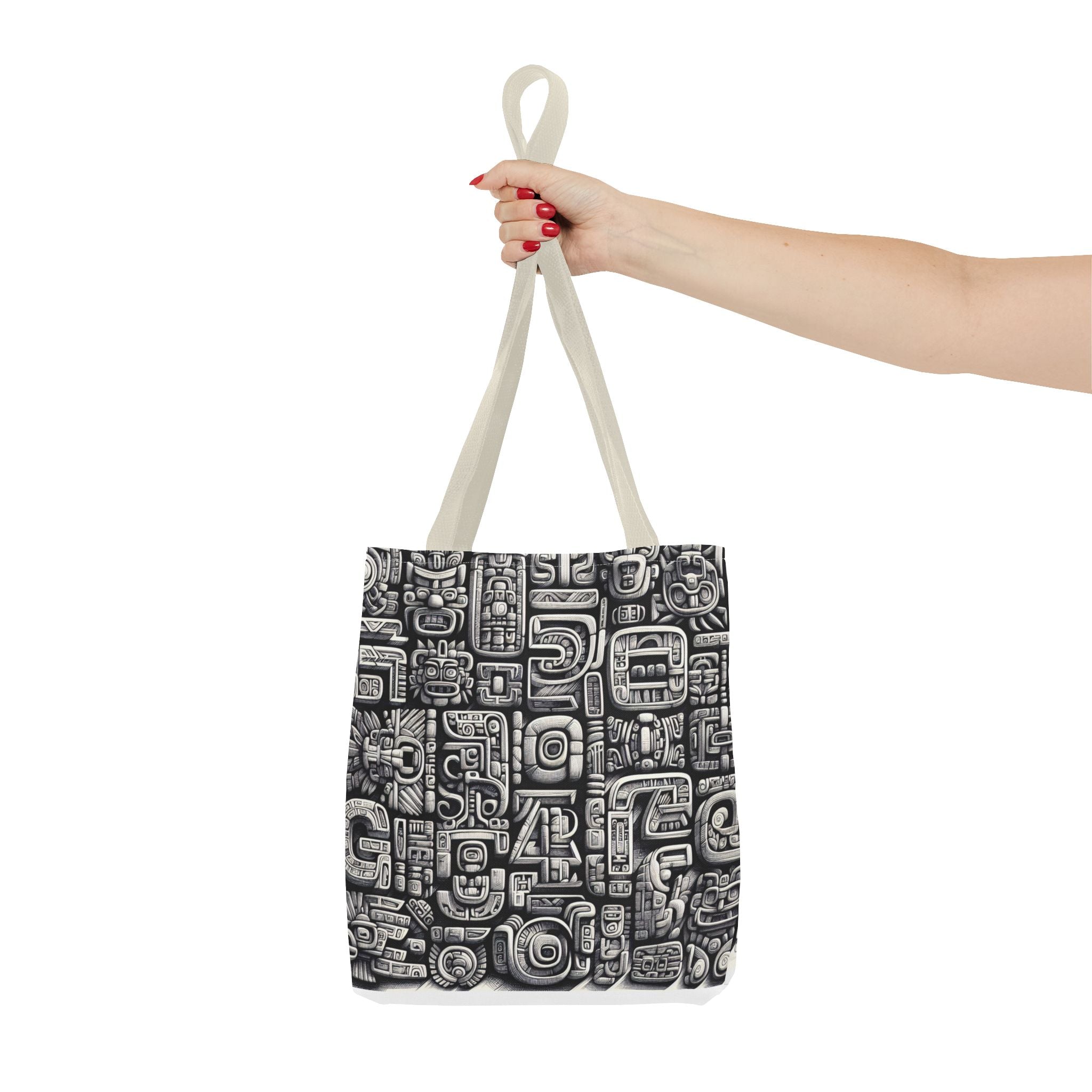 Mayan Script Tote Bag