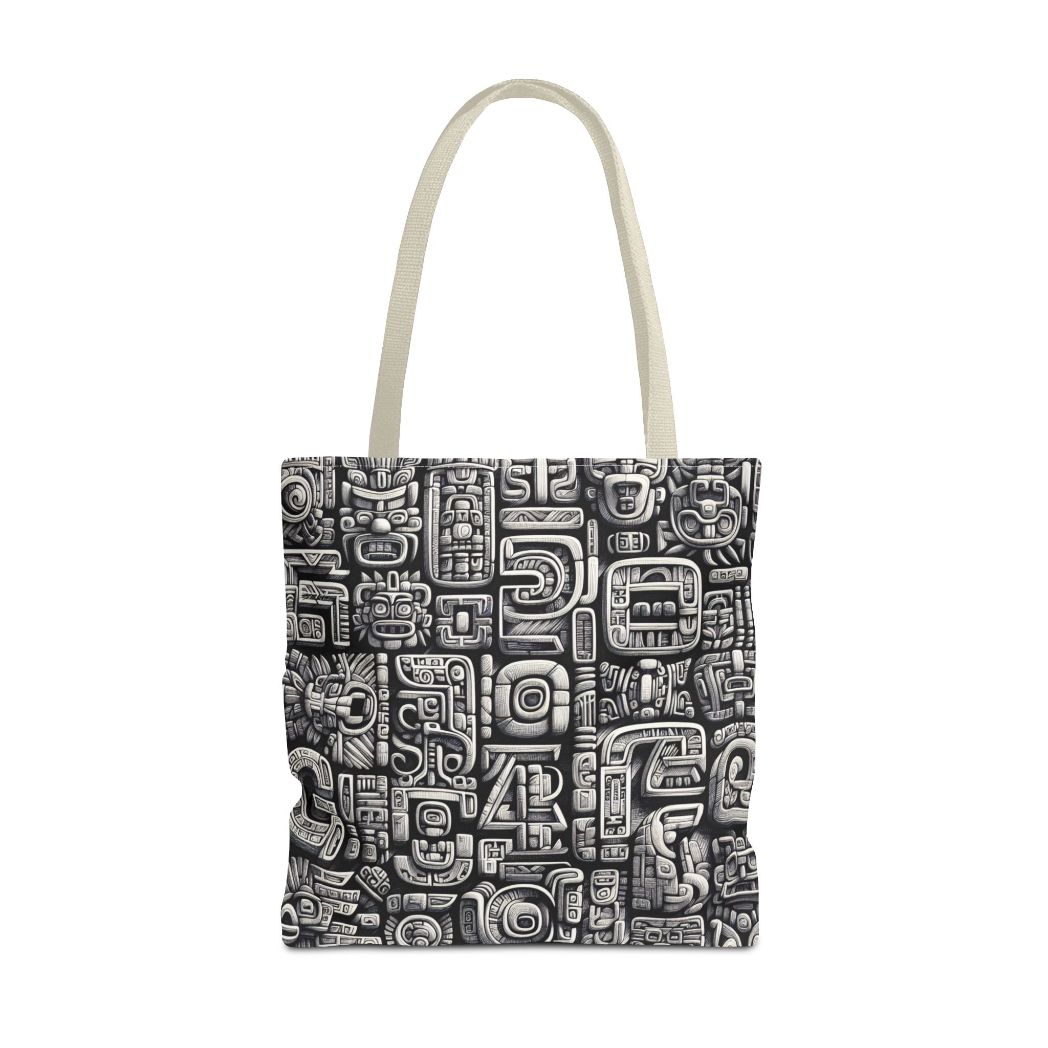 Mayan Script Tote Bag