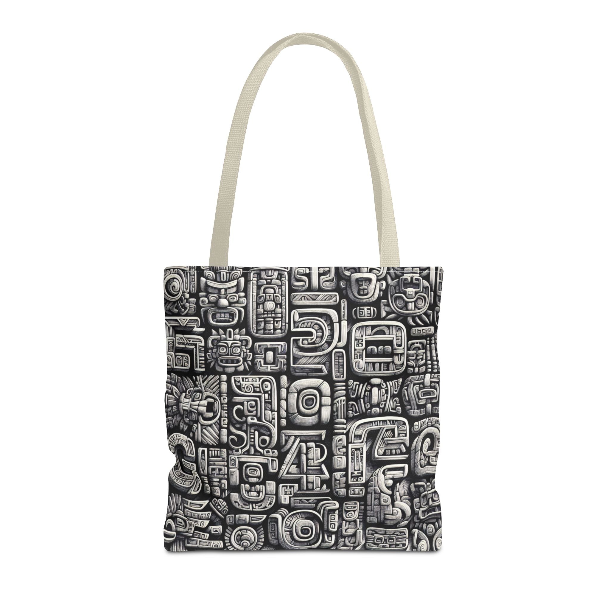 Mayan Script Tote Bag
