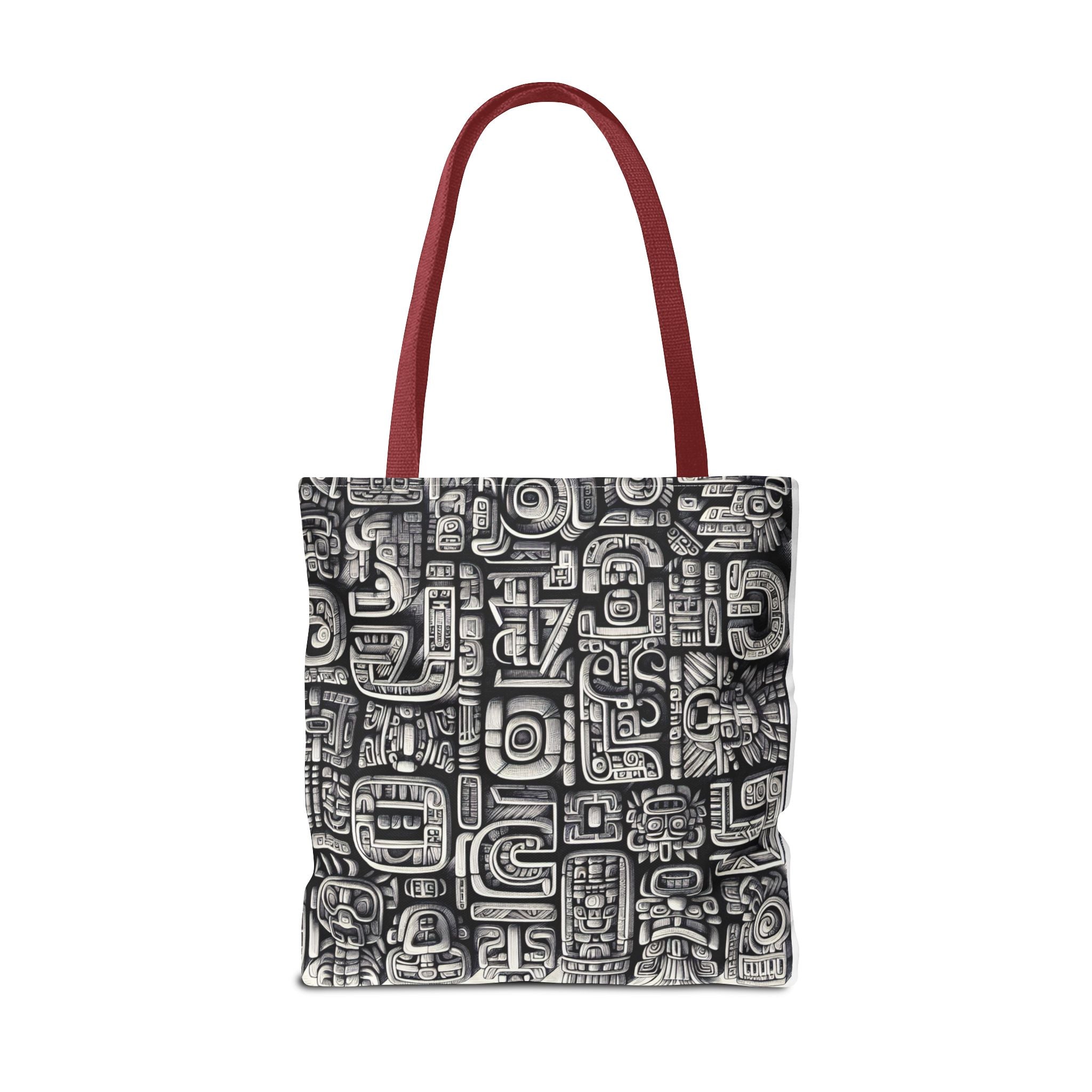 Mayan Script Tote Bag
