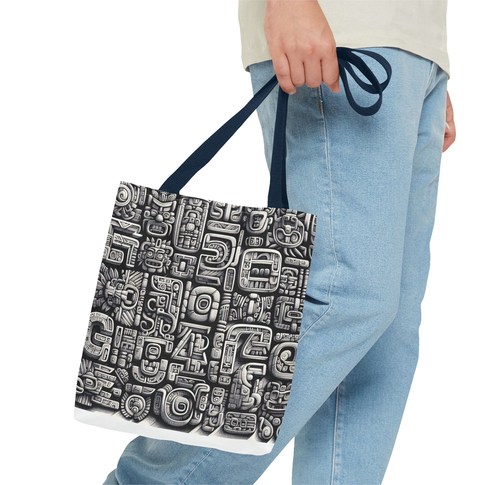 Mayan Script Tote Bag