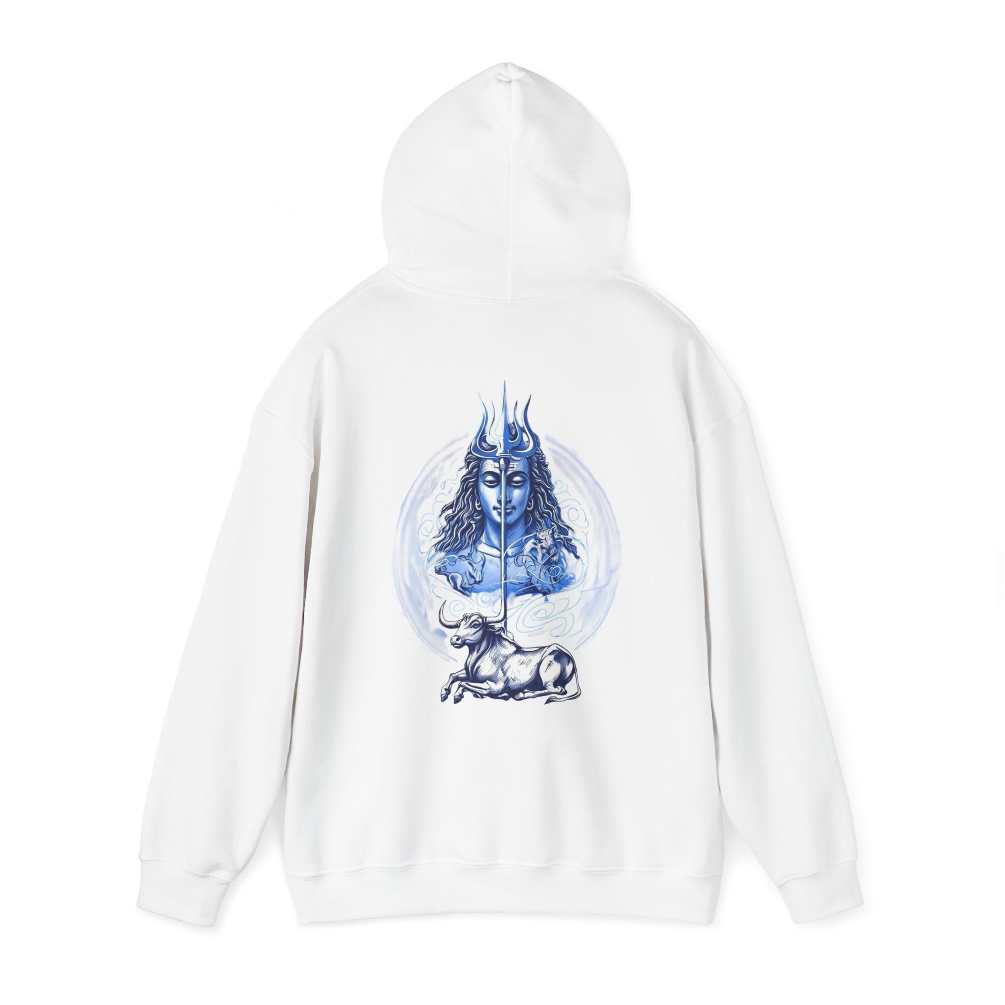 Lord Shiva and Nandi Unisex Heavy Blend™ Hooded Sweatshirt