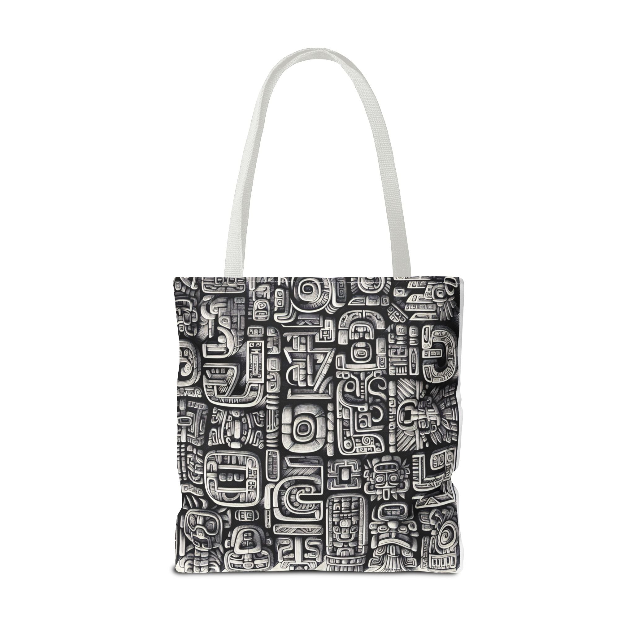 Mayan Script Tote Bag