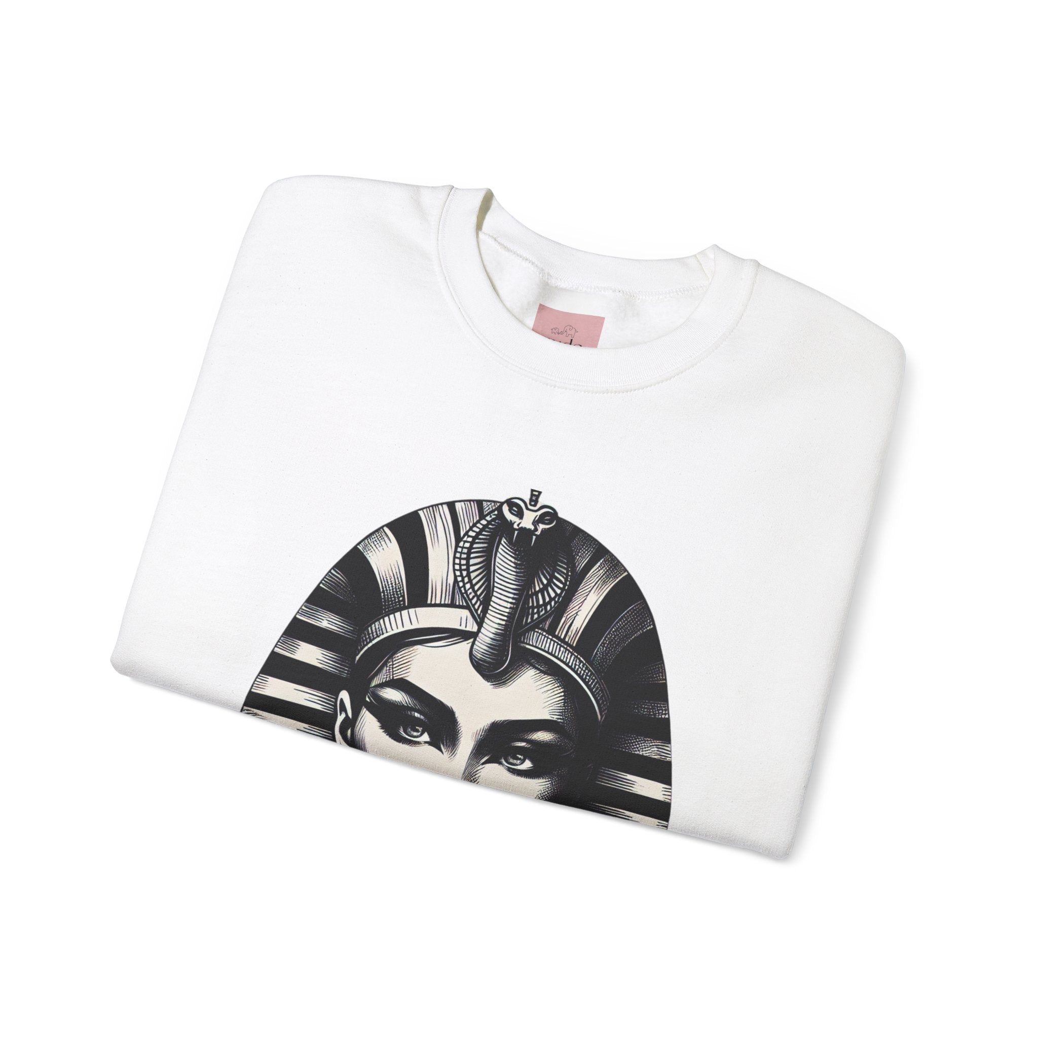 Egyptian Queen Cleopatra Graphic Crewneck Sweatshirt - Unisex