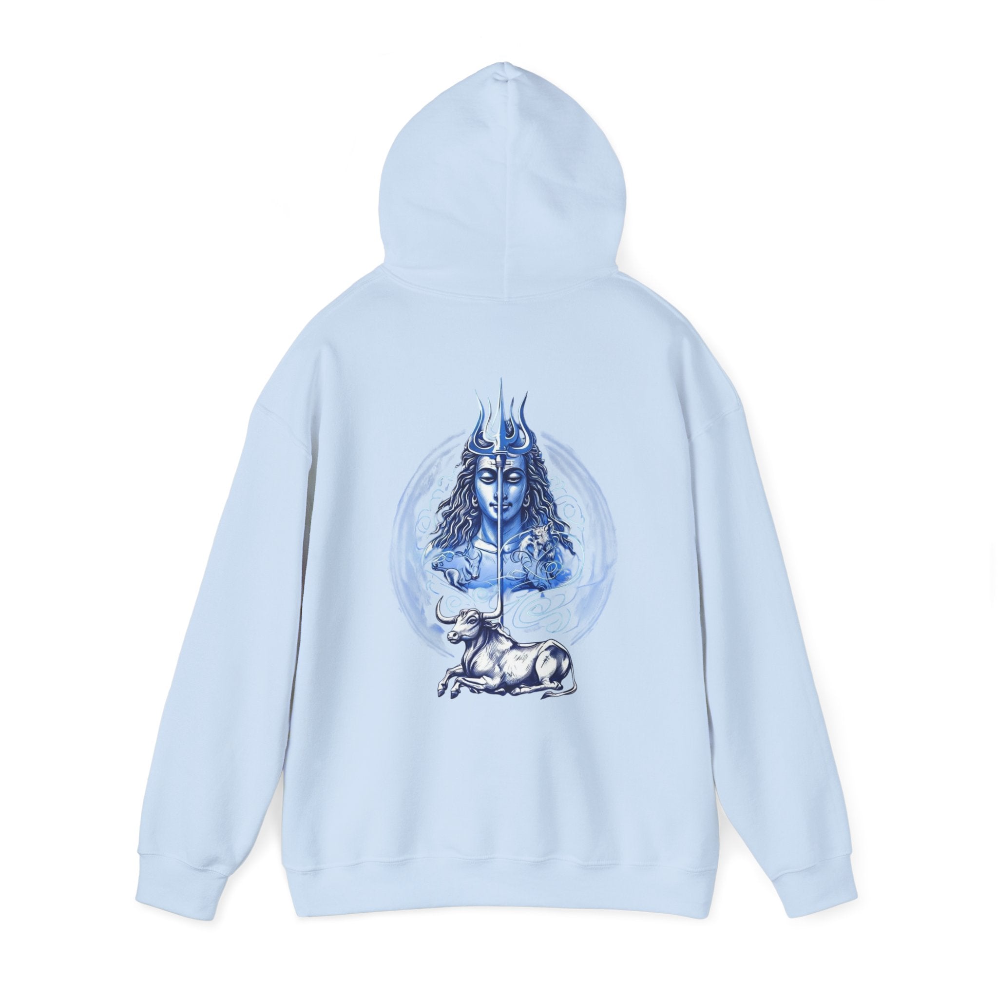 Lord Shiva and Nandi Unisex Heavy Blend™ Hooded Sweatshirt