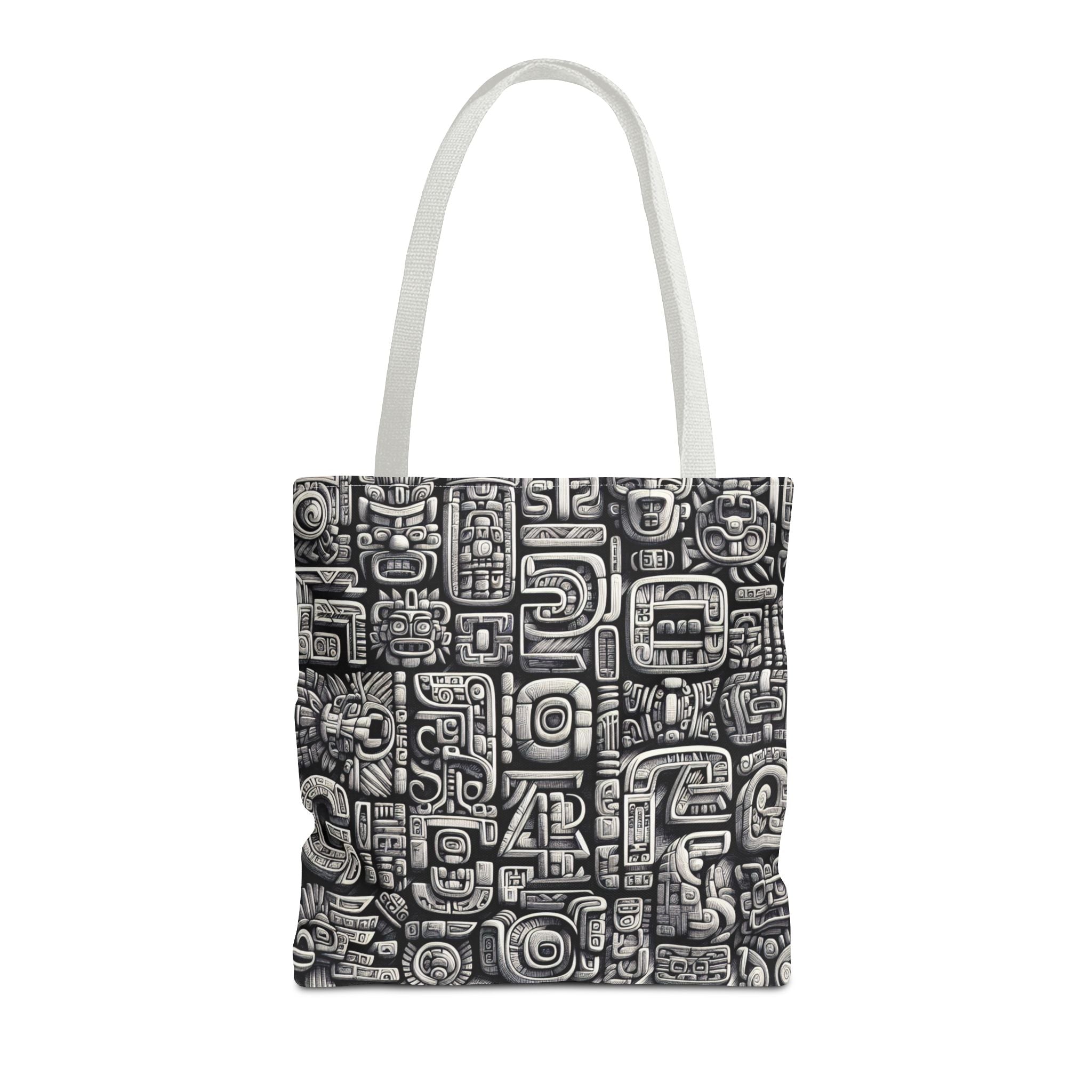 Mayan Script Tote Bag