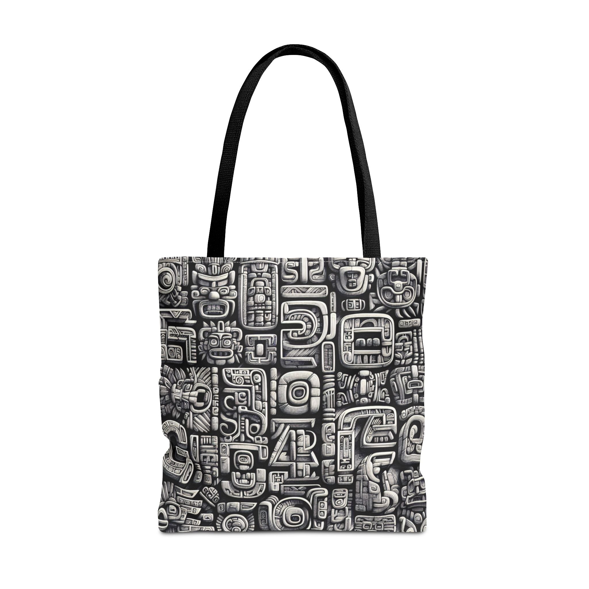 Mayan Script Tote Bag