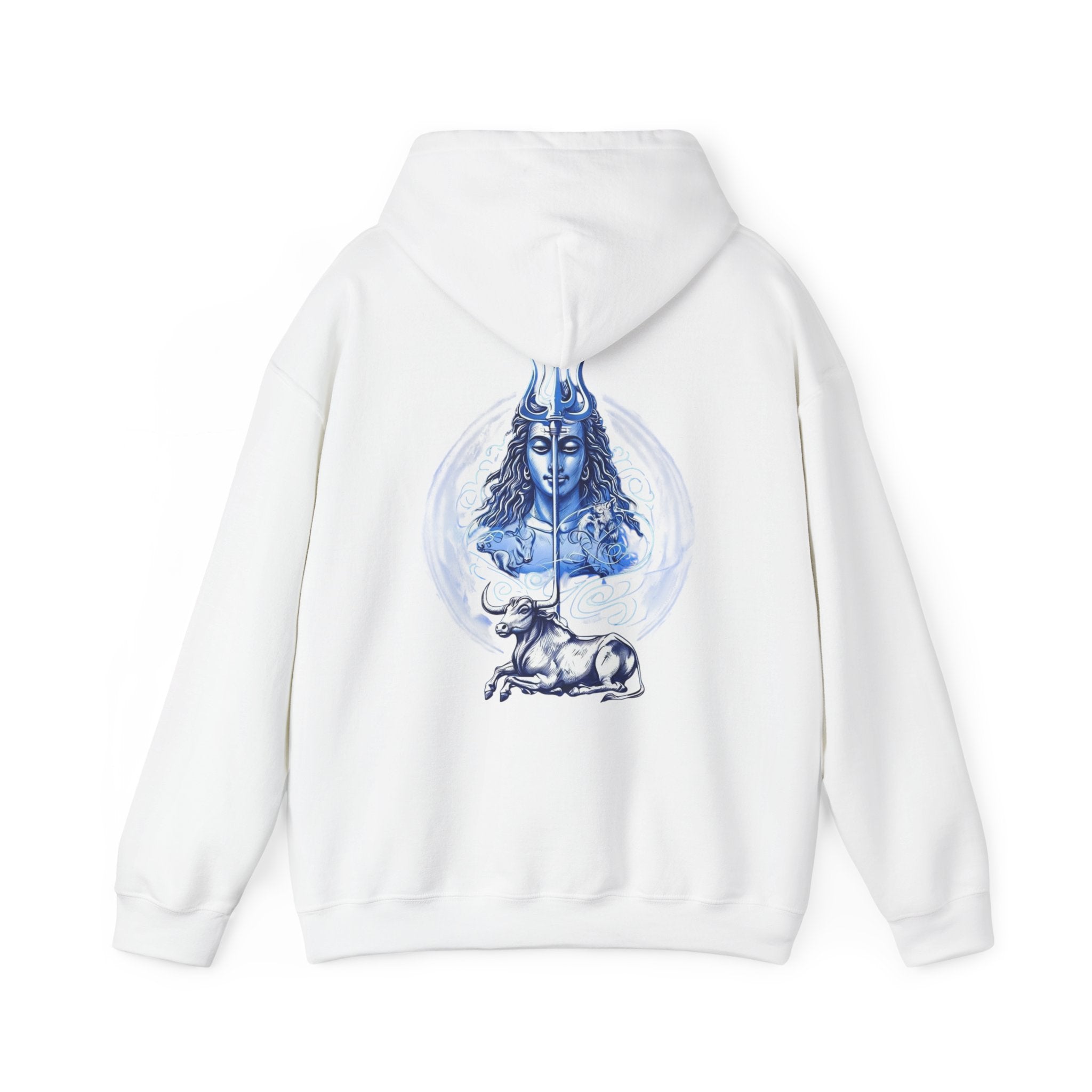Lord Shiva and Nandi Unisex Heavy Blend™ Hooded Sweatshirt