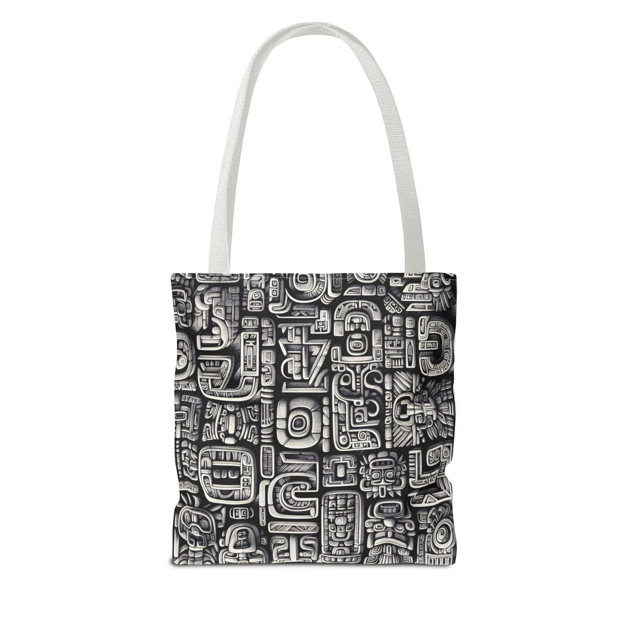 Mayan Script Tote Bag