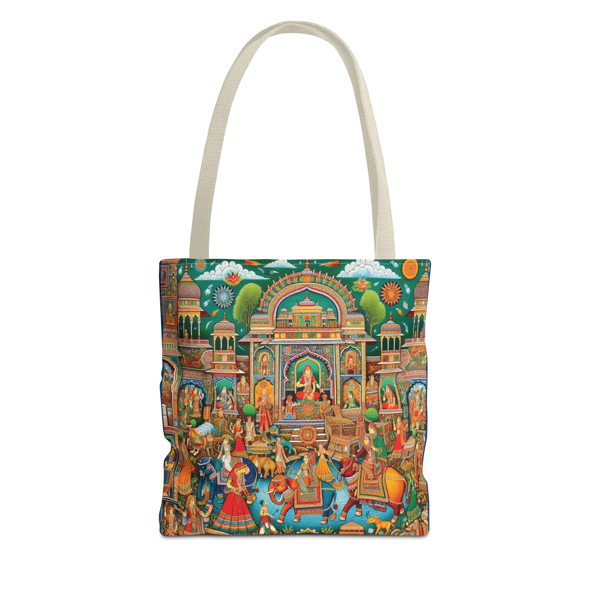 Traditional Rajasthani Folk Art Tote Bag