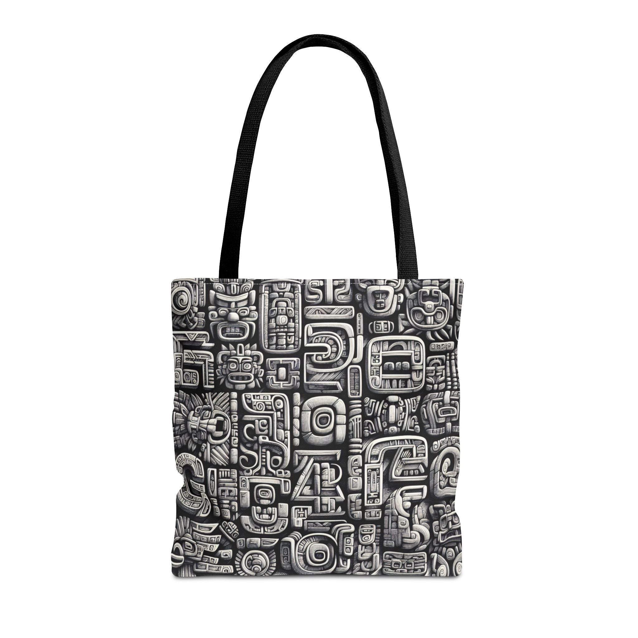 Mayan Script Tote Bag