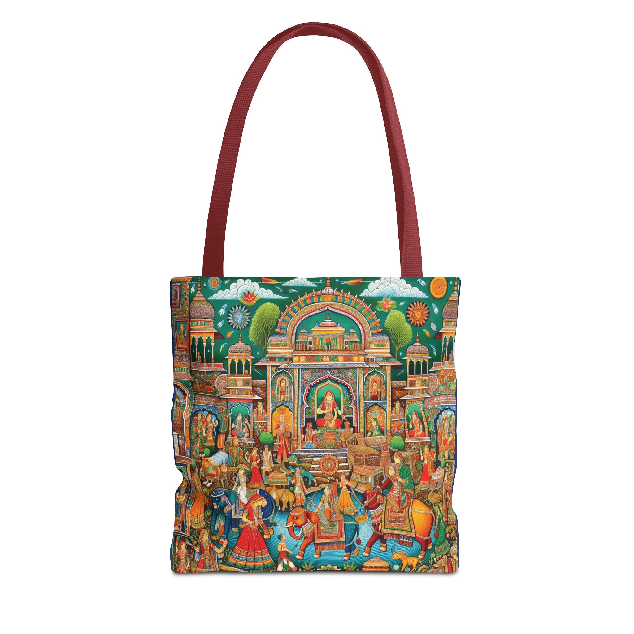 Traditional Rajasthani Folk Art Tote Bag