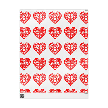 Red Heart - Wrapping Papers