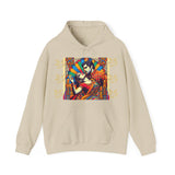 Retro Bollywood Hoodie Mughal-e-Azam theme
