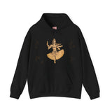 Spiritual Shree Krishna Dance Unisex Hoodie - Vibrant Design