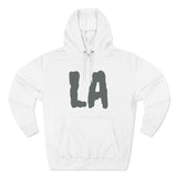 ‘LA’ Three-Panel Fleece Hoodie