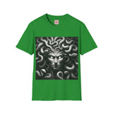 Medusa Graphic Unisex Softstyle T-Shirt - Mythical Art Tee for Casual Wear