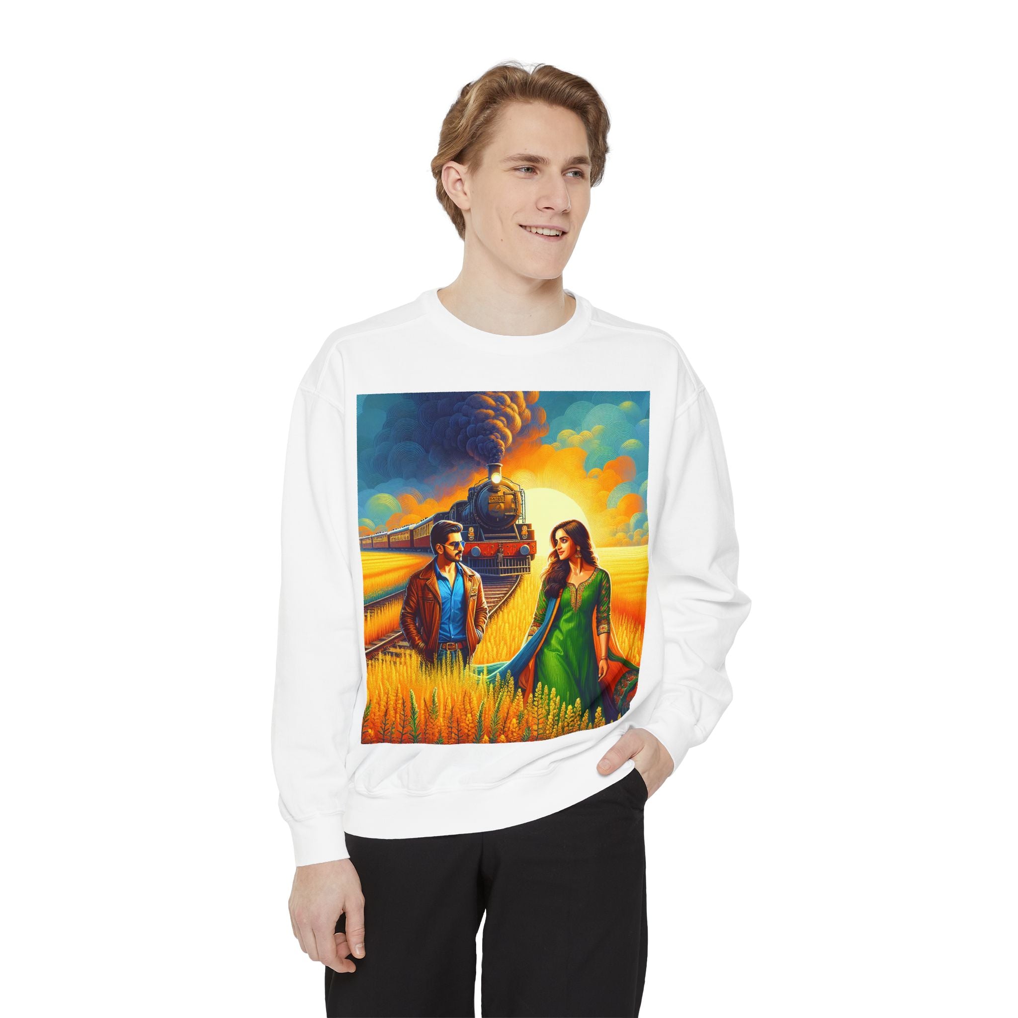 Romantic DDLJ Vintage Sweater