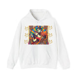 Retro Bollywood Hoodie Mughal-e-Azam theme
