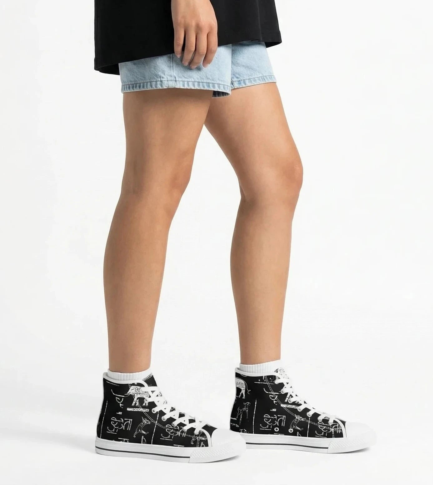 Indus Script & Seals Collage Sneakers -Unisex