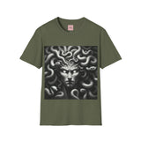 Medusa Graphic Unisex Softstyle T-Shirt - Mythical Art Tee for Casual Wear