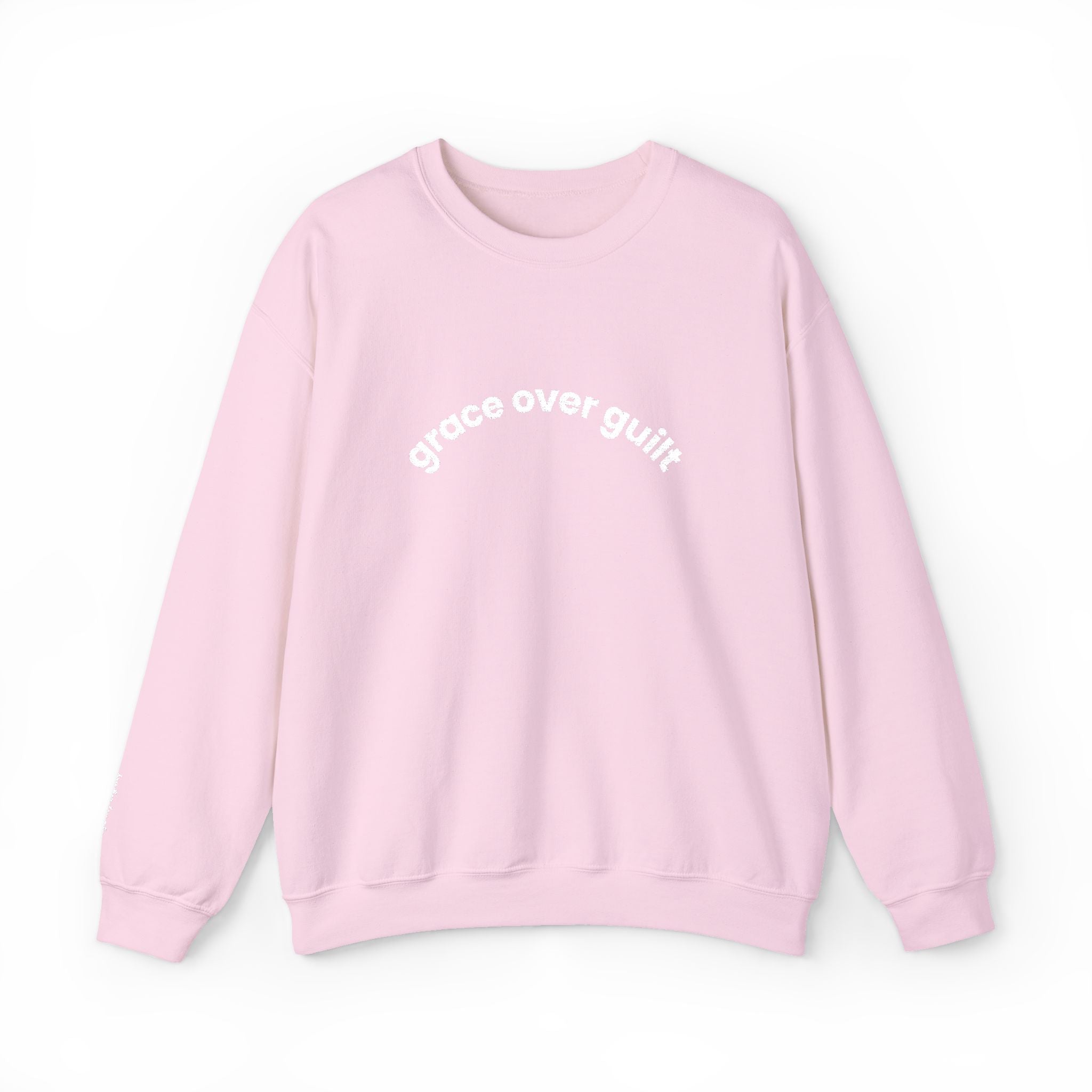 Grace Over Guilt Crewneck Sweatshirt — "always my dignity"
