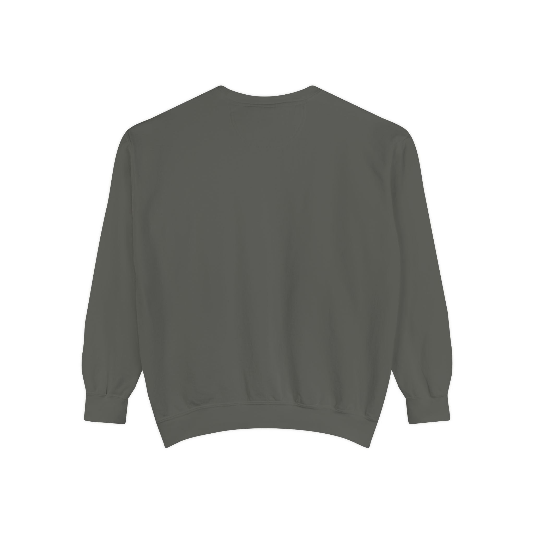 NVDC Minimal Sweatshirt — Garment-Dyed Coral Crewneck
