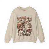 Mohenjo-Daro Street Scene Crewneck Sweatshirt