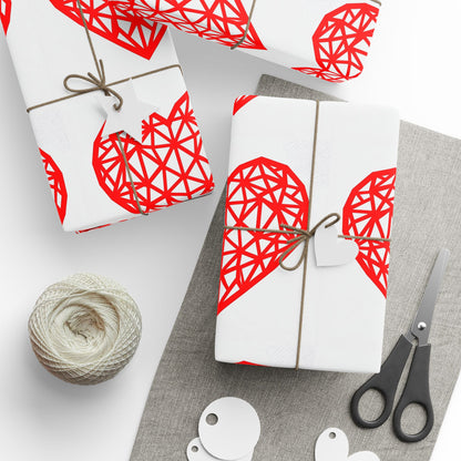 Red Heart - Wrapping Papers