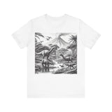 Dinosaur Tee - The Dinosaur Age Unisex Jersey Short Sleeve