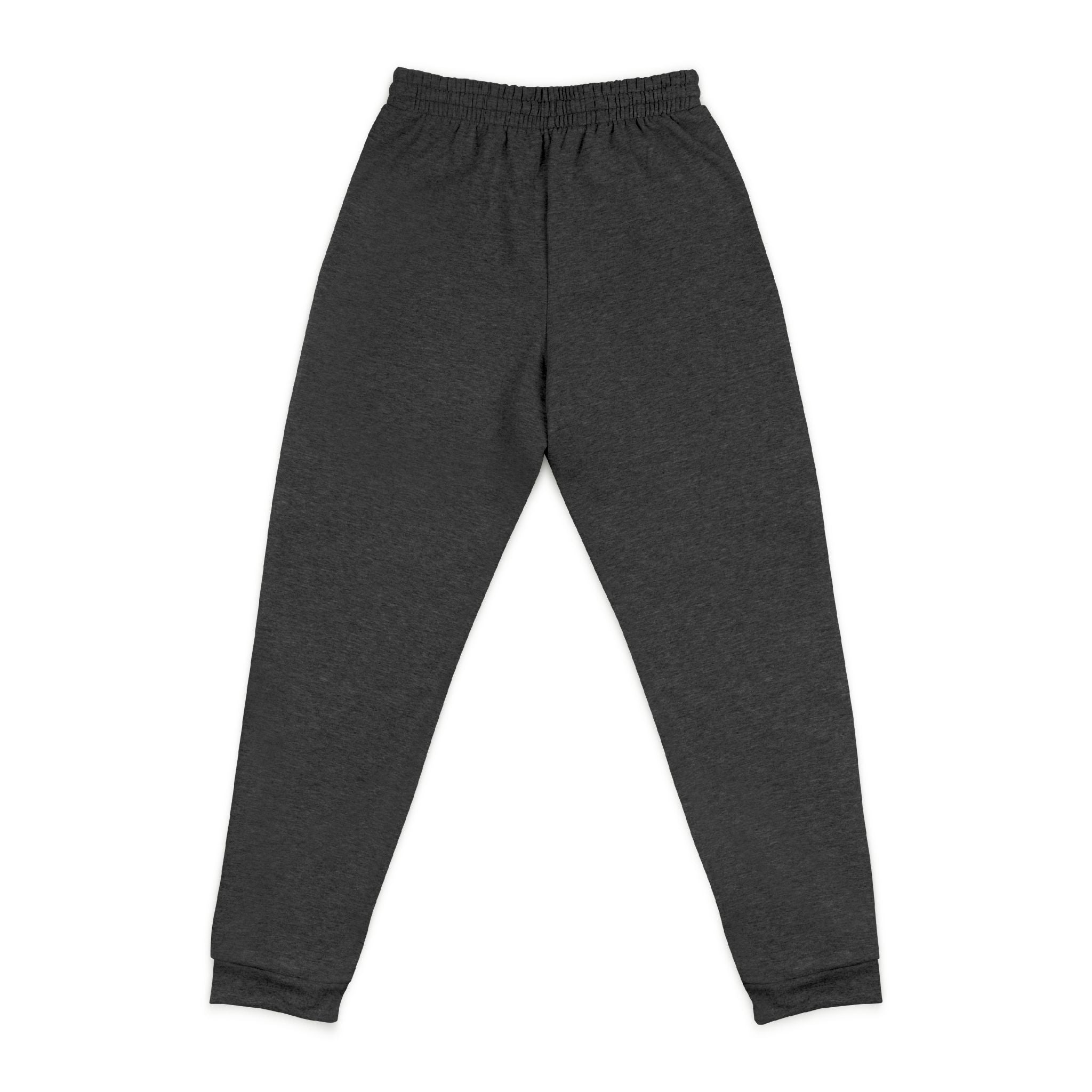 Embroidered NVDC Joggers — Charcoal Comfort Sweatpants