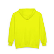 Zip Hoodie – Minimal White Full-Zip Hooded Sweatshirt