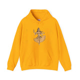 Spiritual Shree Krishna Dance Unisex Hoodie - Vibrant Design