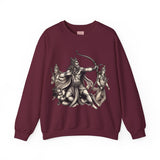 Artistic Ramayana Inspired Unisex Crewneck Sweatshirt