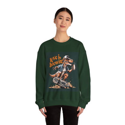 ‘ Love is Brewing’ Unisex Heavy Blend™ Crewneck Sweatshirt