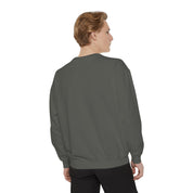NVDC Minimal Sweatshirt — Garment-Dyed Coral Crewneck
