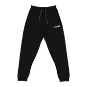 Embroidered NVDC Joggers — Charcoal Comfort Sweatpants