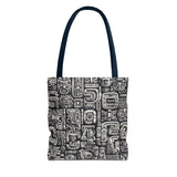 Mayan Script Tote Bag