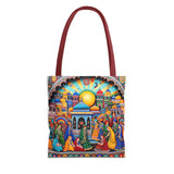Colorful Festival Art Tote Bag
