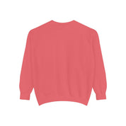 NVDC Minimal Sweatshirt — Garment-Dyed Coral Crewneck