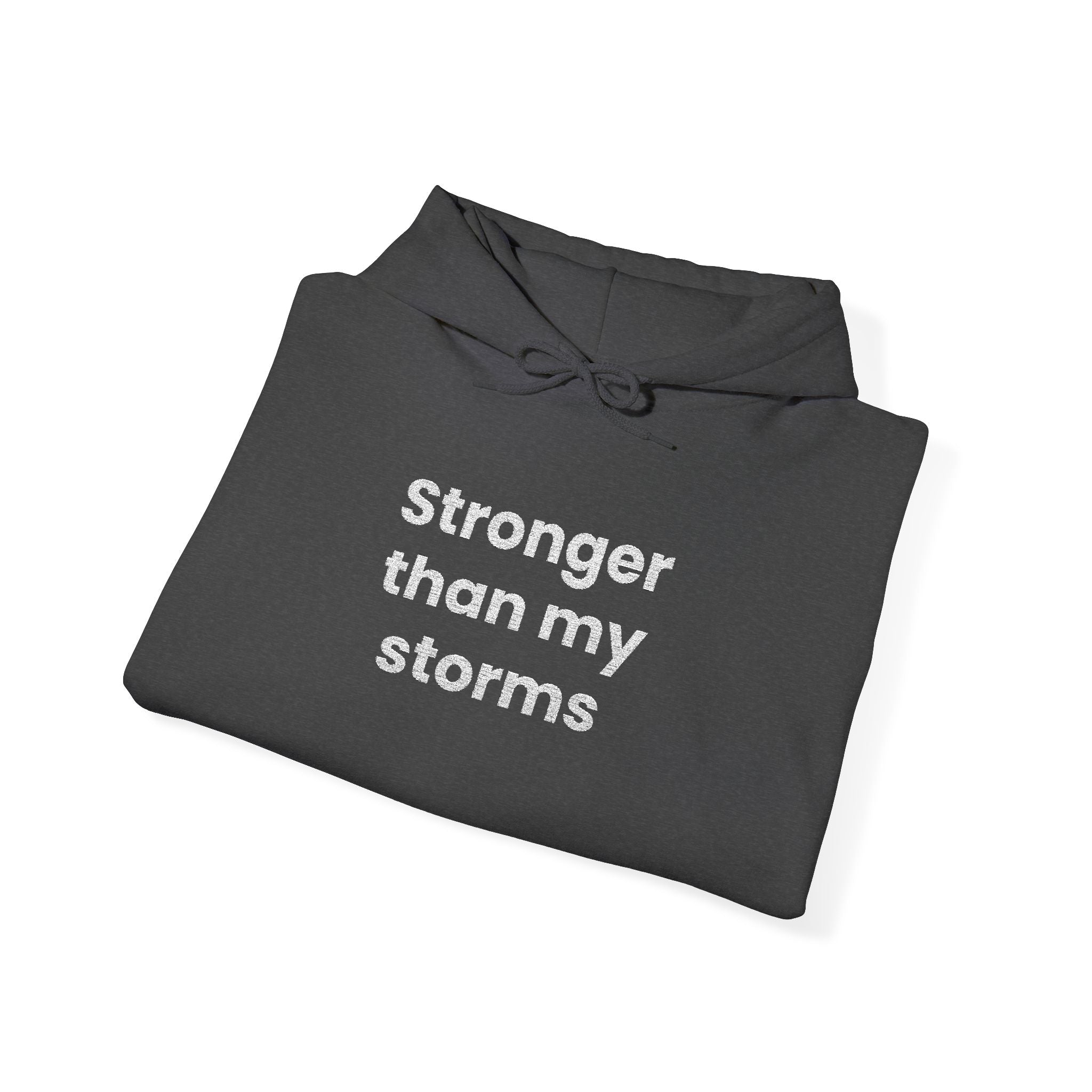Stronger Than my Storms! Hooded Sweatshirt