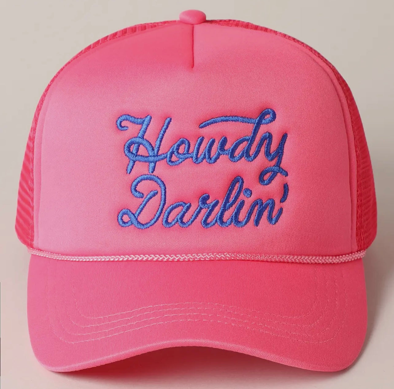 ‘Howdy Darling’ Embroidered Hat