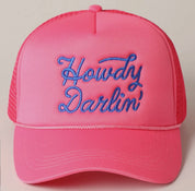 ‘Howdy Darling’ Embroidered Hat