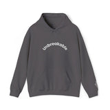 I am Unbreakable Arch- Embroidered Hoodie