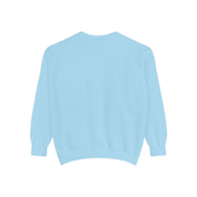 NVDC Minimal Sweatshirt — Garment-Dyed Coral Crewneck