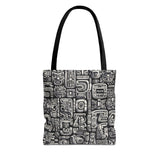 Mayan Script Tote Bag