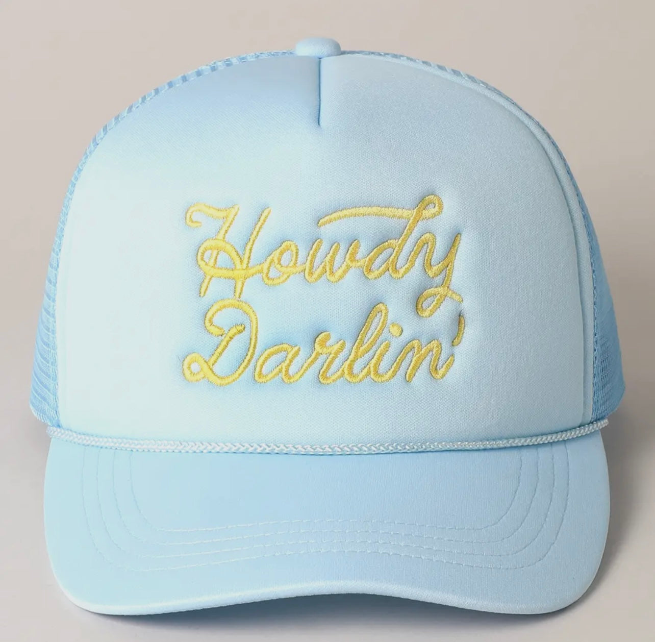 ‘Howdy Darling’ Embroidered Hat