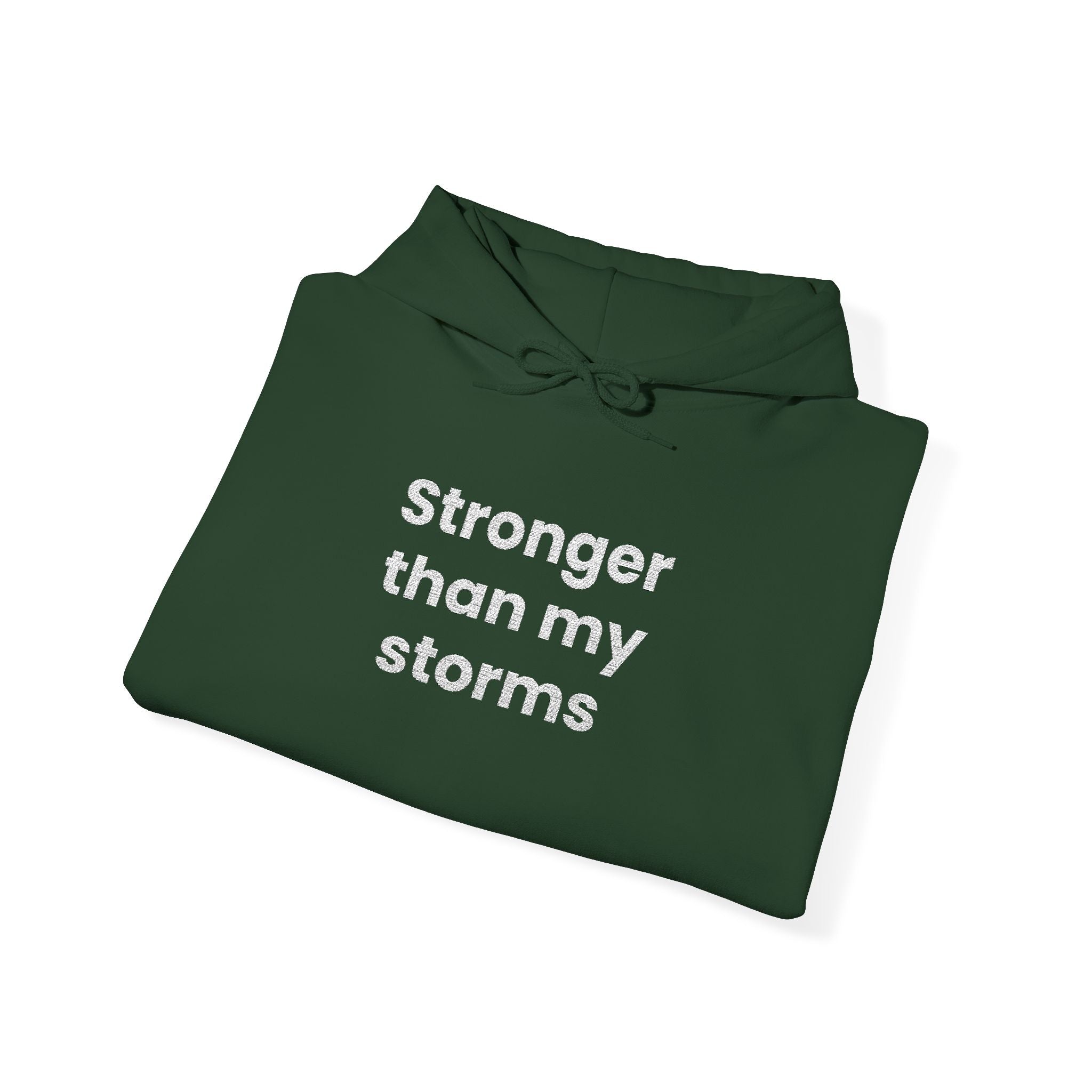 Stronger Than my Storms! Hooded Sweatshirt